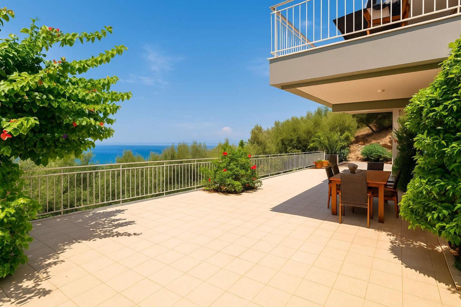 Вилла Aigli Fully Equipped Getaway - Seaview Lux Retreat Каламата Экстерьер фото